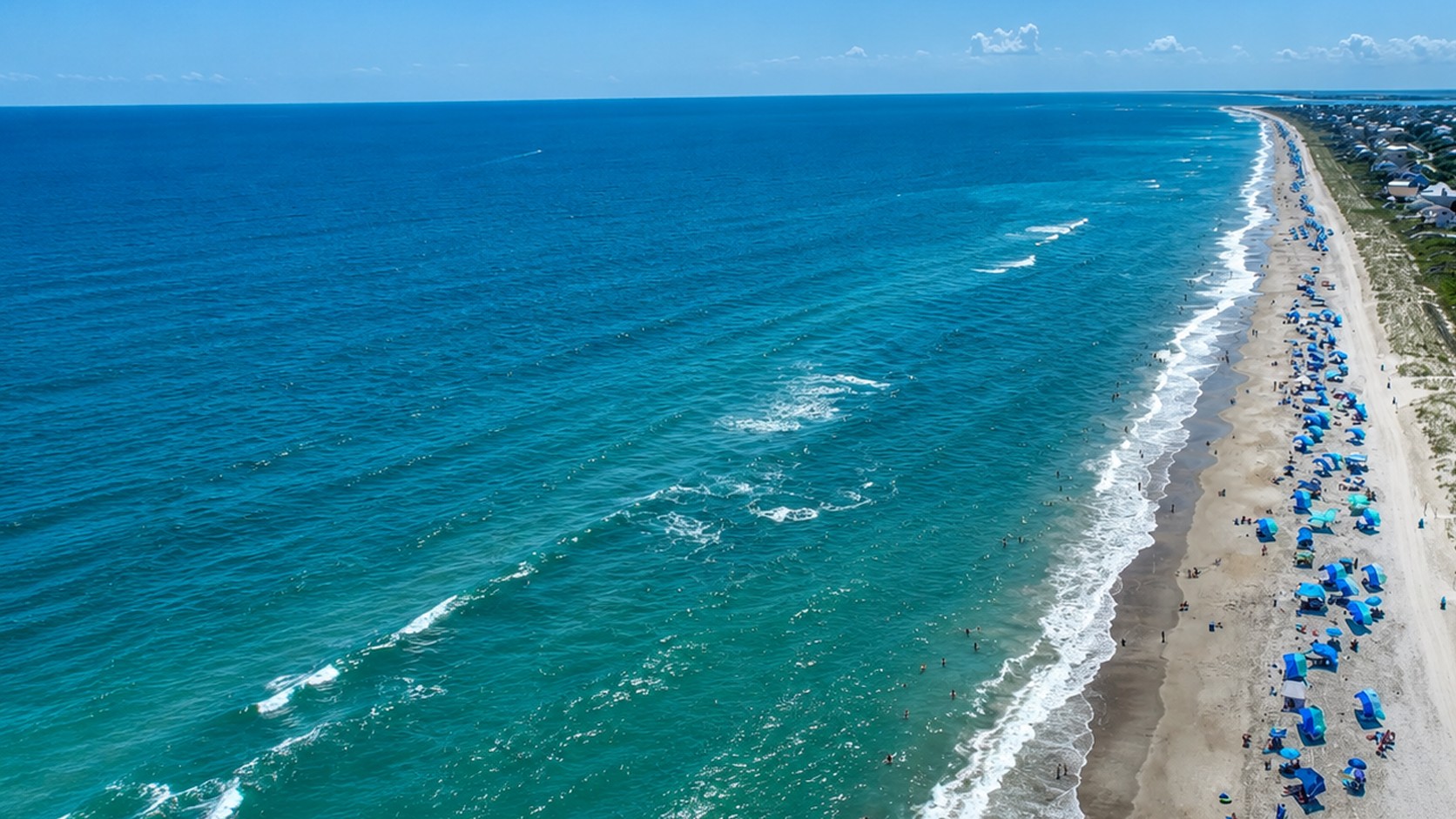 A scenic view of Atlantic Beach